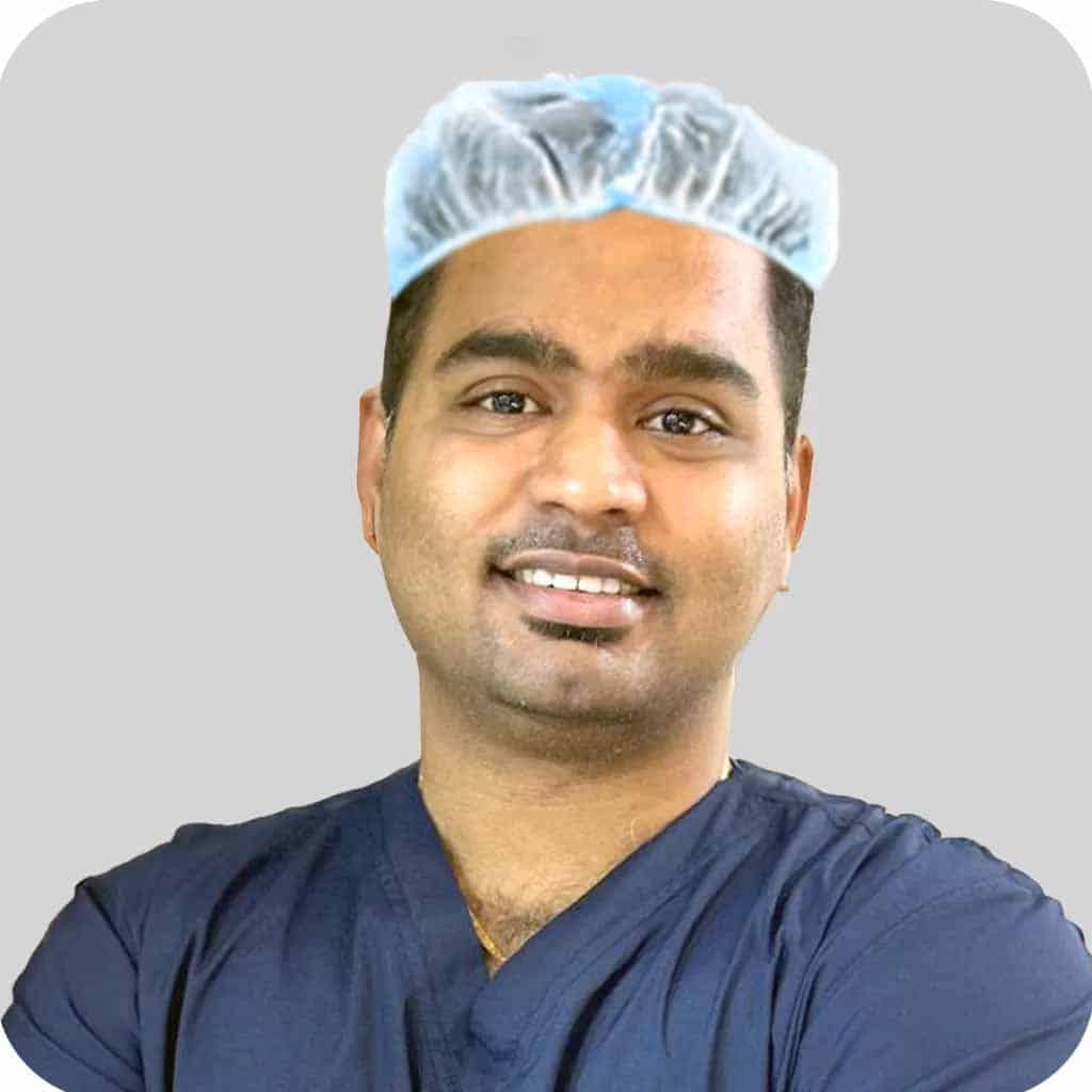 Dr Nithin certified DHI Surgeon